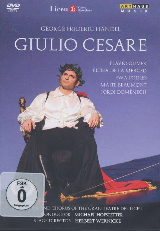 Cover for Oliverpodleshofstetter · Handelgiulio Cesare (DVD) (2013)