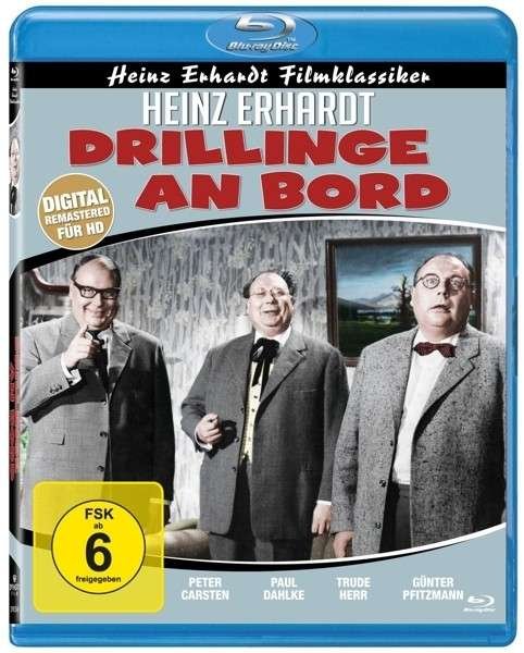 Cover for Erhardt,heinz / Pfitzmann,günter · Drillinge an Bord (Blu-ray) (2013)