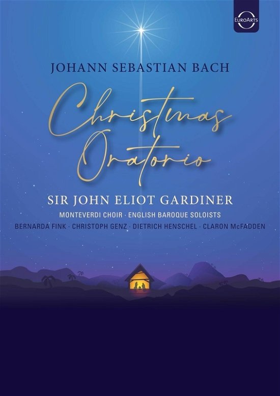 Johann Sebastian Bach: Christm - Sir John Eliot Gardiner - Musiikki - EuroArts - 0880242450999 - perjantai 18. marraskuuta 2022