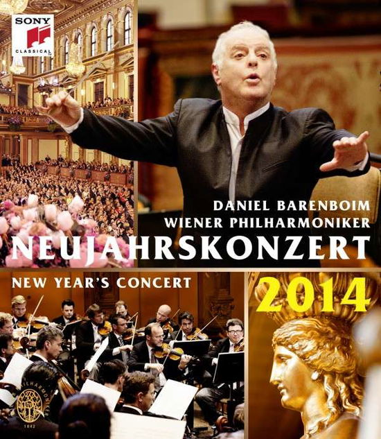 Cover for Vienna Philharmonic · New Year's Concert / Neujahrskonzert 2014 (Blu-ray) (2014)