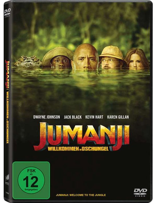 Cover for Jumanji: Willkommen im Dschungel (DVD) (2018)