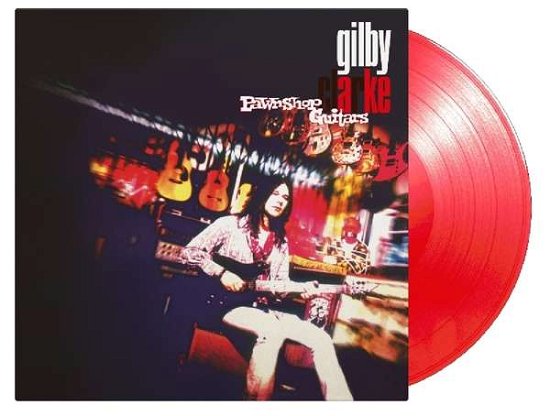 Cover for Gilby Clarke · Pawnshop Guitars (180g) (Limited-Numbered-Edition) (Translucent Red Vinyl) (LP) (2019)