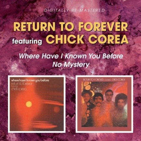 Where Have I Known You Before/No Mystery - Return To Forever - Muziek - BGO REC - 5017261207999 - 23 juni 2008