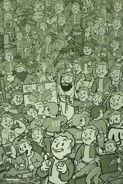 Cover for Fallout · Fallout: Compilation (Poster Maxi 61x91,5 Cm) (MERCH)