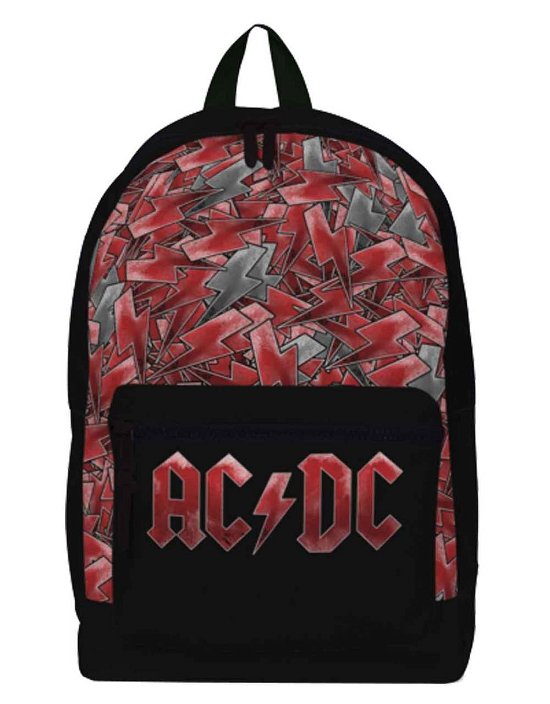 AC/DC Logo Aop (Classic Rucksack) - AC/DC - Produtos - ROCK SAX - 5051136903999 - 24 de junho de 2019