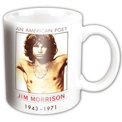 Cover for The Doors · The Doors Boxed Standard Mug: American Poet (Krus) [White edition] (2014)