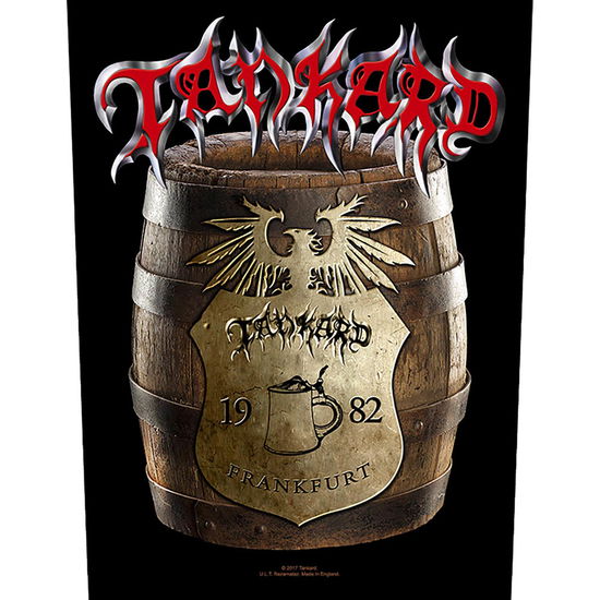 Beer Barrel (Backpatch) - Tankard - Produtos - PHD - 5055339777999 - 19 de agosto de 2019