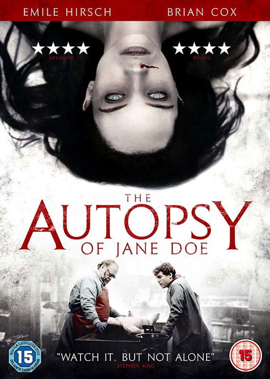 Cover for Autopsy of Jane Doe the · The Autopsy Of Jane Doe (DVD) (2017)