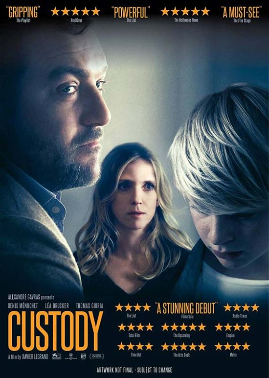 Cover for Custody DVD · Custody (aka Jusqu La Garde) (DVD) (2018)