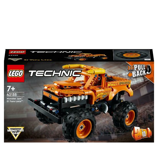 42135 - Monster Jam - El Toro Loco - Technic - 42135 - Koopwaar - LEGO - 5702017155999 - 