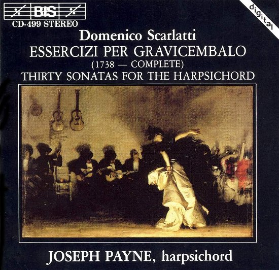 Cover for Scarlatti / Payne · 30 Harpsichord Sonatas (CD) (1994)