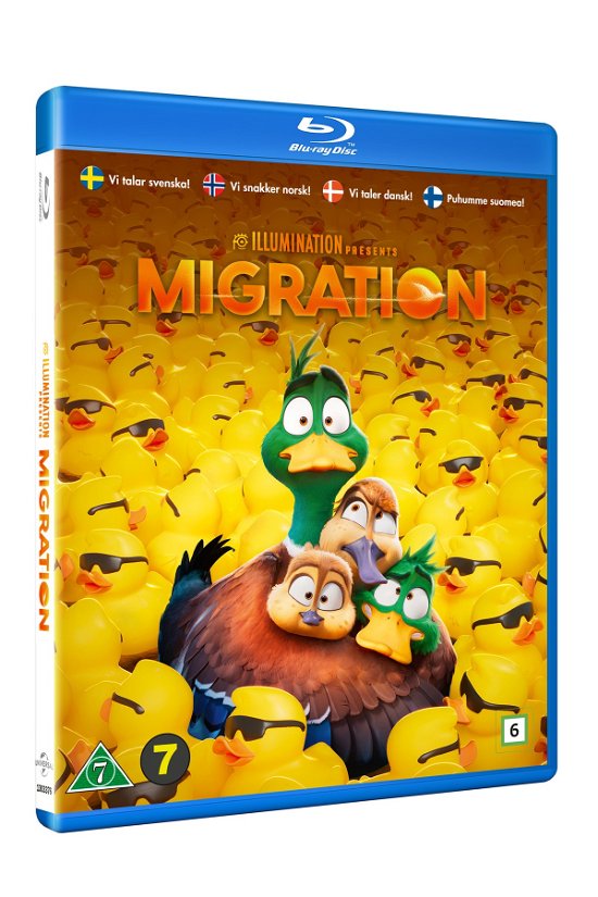 Migration - Illumination - Elokuva - Universal - 7333018028999 - maanantai 18. maaliskuuta 2024
