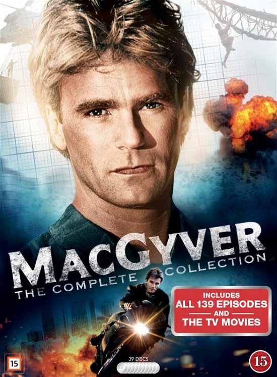 Cover for Macgyver · Macgyver Complete Box 30th Anniversary (DVD) (2015)