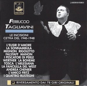 Cover for Ferruccio Tagliavini · Opera Arias from (CD) (2018)