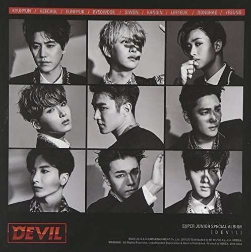 Devil - Super Junior - Muziek - SM ENTER - 8809269504999 - 24 juli 2015