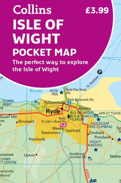 Cover for Collins Maps · Isle of Wight Pocket Map: The Perfect Way to Explore the Isle of Wight (Map) (2023)