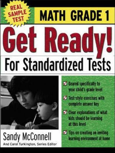 Cover for Carol Turkington · Get Ready! for Standardized Tests :  Math Grade 1 (Paperback Bog) (2001)