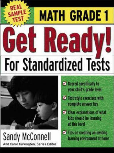 Get Ready! for Standardized Tests :  Math Grade 1 - Carol Turkington - Kirjat - McGraw-Hill - 9780071373999 - torstai 7. kesäkuuta 2001