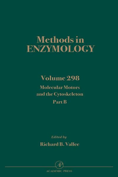 Cover for Sidney P Colowick · Molecular Motors and the Cytoskeleton, Part B - Methods in Enzymology (Innbunden bok) (1998)
