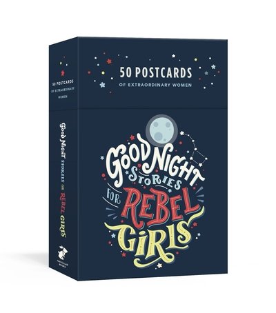 Cover for Elena Favilli · Good Night Stories for Rebel Girls: 50 Postcards (Inbunden Bok) (2018)