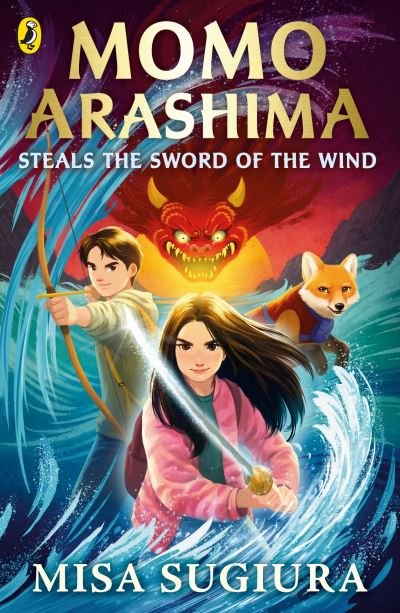 Cover for Misa Sugiura · Momo Arashima Steals the Sword of the Wind - Momo Arashima (Paperback Book) (2023)