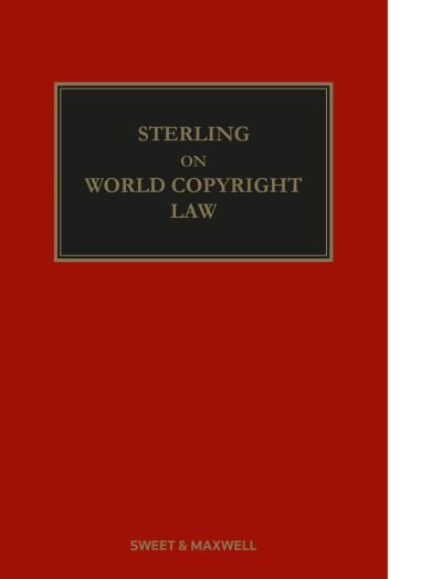 Cover for Sterling on World Copyright Law (Innbunden bok) (2022)