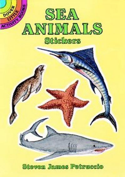 Cover for Steven James Petruccio · Sea Animals Stickers - Little Activity Books (MERCH) (2000)