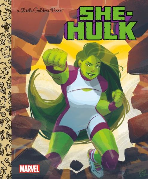 She-Hulk Little Golden Book (Marvel) - Golden Books - Kirjat - Random House USA Inc - 9780593570999 - tiistai 14. helmikuuta 2023