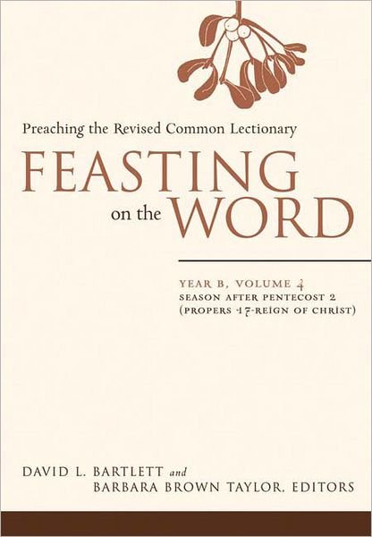 Cover for David L. Bartlett · Feasting on the Word (Inbunden Bok) (2009)