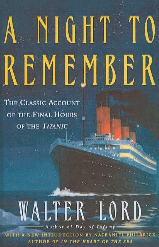 Cover for Walter Lord · A Night to Remember (Hardcover Book) (2005)