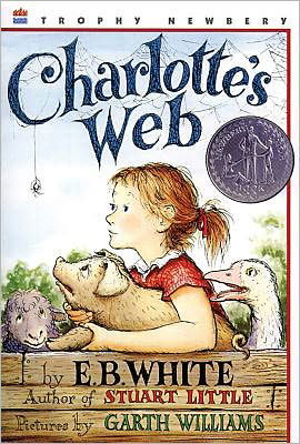Cover for E. B. White · Charlotte's Web (Trophy Newbery) (Hardcover Book) (1974)