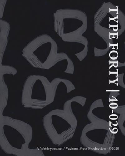 Cover for Wetdryvac · Type Forty 40-029 (Paperback Bog) (2024)
