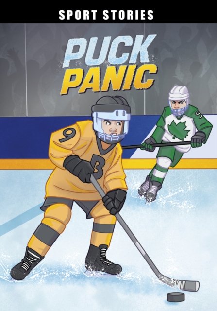 Cover for Jake Maddox · Puck Panic - Sport Stories (Paperback Bog) (2024)