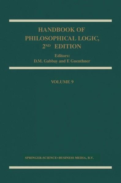 Cover for Dov M Gabbay · Handbook of Philosophical Logic - Handbook of Philosophical Logic (Hardcover Book) [2nd ed. 2002 edition] (2002)