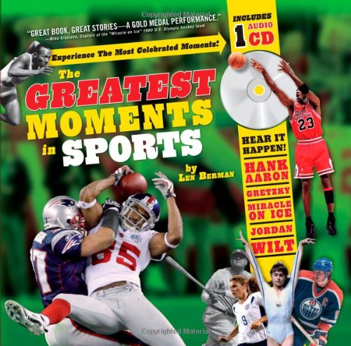 Cover for Len Berman · The Greatest Moments in Sports (Audiobook (CD)) [Har / Com edition] (2009)