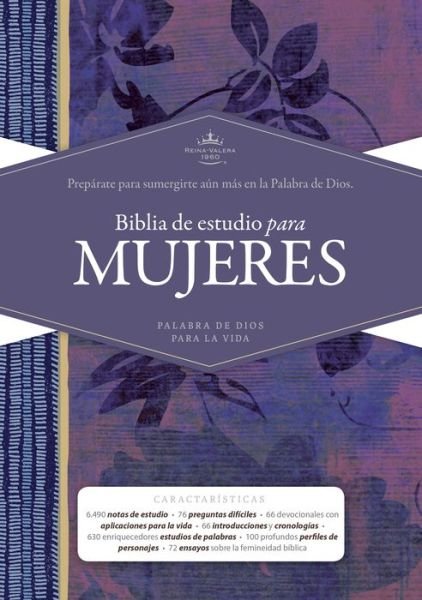 Cover for Dorothy Kelley Patterson · RVR 1960 Biblia de Estudio para Mujeres, tapa dura (Hardcover Book) (2017)