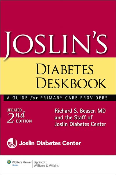 Cover for Beaser · Joslin's Diabetes Handbook: A Guide for Primary Care Providers (Paperback Book) [2 Revised edition] (2010)