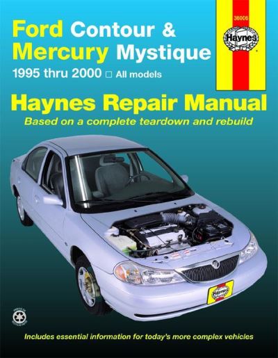 Cover for John Haynes · Ford Contour &amp; Mercury Mystique 1995 thru 2000 Haynes Repair Manual (Paperback Book) (2016)