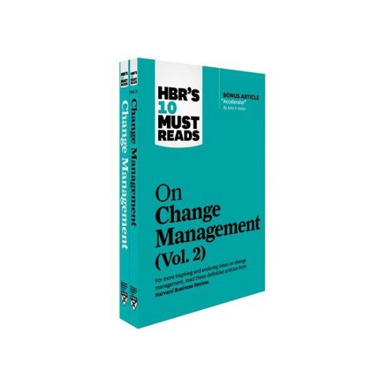 Cover for Harvard Business Review · HBR's 10 Must Reads on Change Management 2-Volume Collection (Bog) (2021)