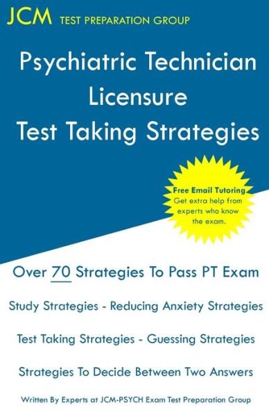 Cover for Jcm-Psych Test Preparation Group · Psychiatric Technician Licensure - Test Taking Strategies (Paperback Bog) (2020)