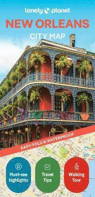 Lonely Planet New Orleans City Map - Map - Lonely Planet - Livros - Lonely Planet Global Limited - 9781787015999 - 12 de agosto de 2025