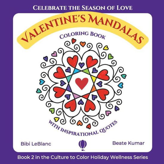 Cover for Bibi LeBlanc · Valentine's Mandalas (Book) (2023)