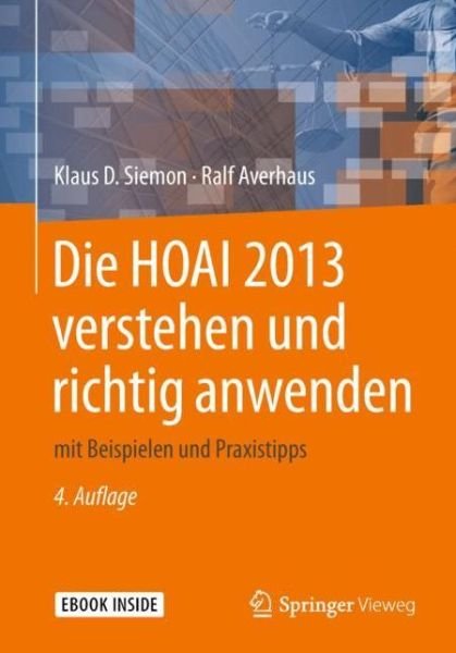 Cover for Siemon · Die HOAI 2013 verstehen und richtig anwenden (Book) (2018)