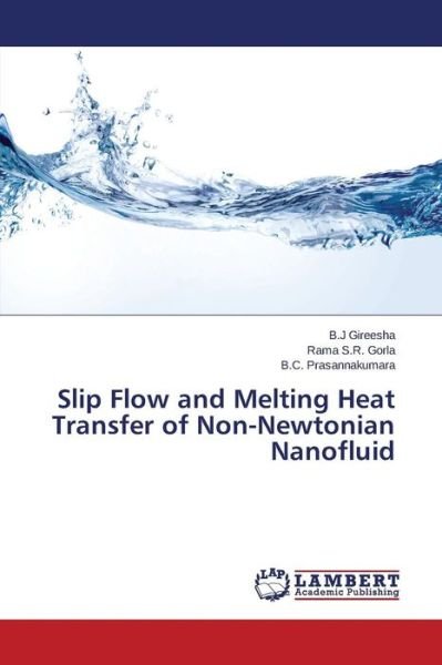 Cover for Gireesha B J · Slip Flow and Melting Heat Transfer of Non-newtonian Nanofluid (Paperback Book) (2015)