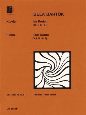 Cover for Bela Bartok · Im Freien 2 (Bog) (2002)