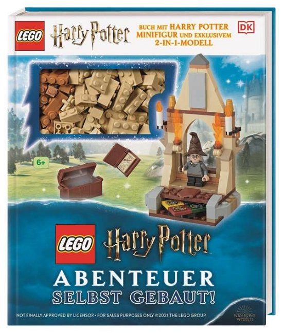 Cover for Elizabeth Dowsett · LEGO® Harry Potter (TM) Abenteuer selbst gebaut! (Gebundenes Buch) (2021)