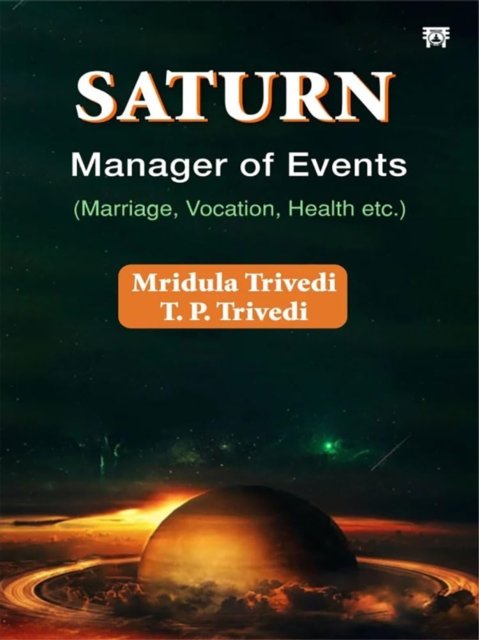 Cover for Mridula Trivedi · Saturn: Manager of Events (Paperback Book) (2024)
