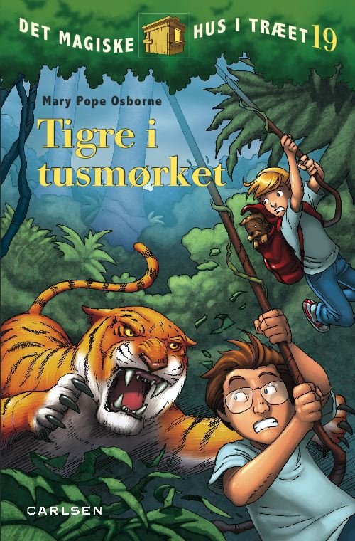 Cover for Mary Pope Osborne · Det magiske hus i træet: Det magiske hus i træet (19) - Tigre i tusmørket (Bok) [1. utgave] [Paperback] (2010)