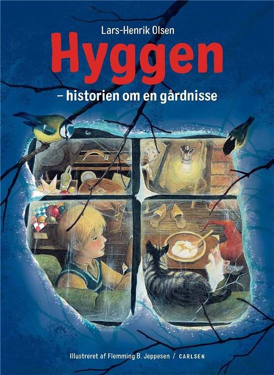 Cover for Lars-Henrik Olsen · Hyggen - historien om en gårdnisse (Indbundet Bog) [6. udgave] (2022)