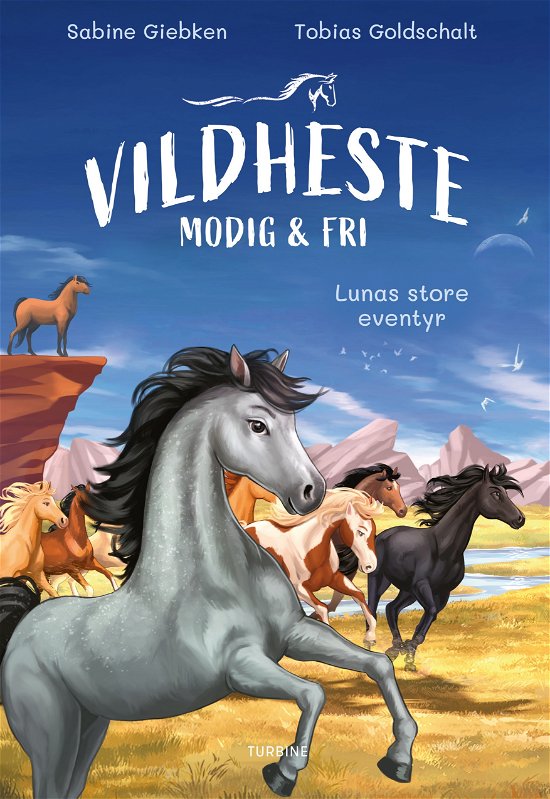 Sabine Giebken · Vildheste – modig og fri. Lunas store eventyr (Hardcover Book) [1º edição] (2024)